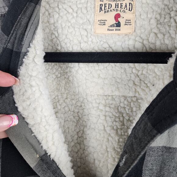 Redhead Jacket Mens 2xl Plaid 100% cotton Shacket Lumberjack outdoors Cabincore - Picture 4 of 8